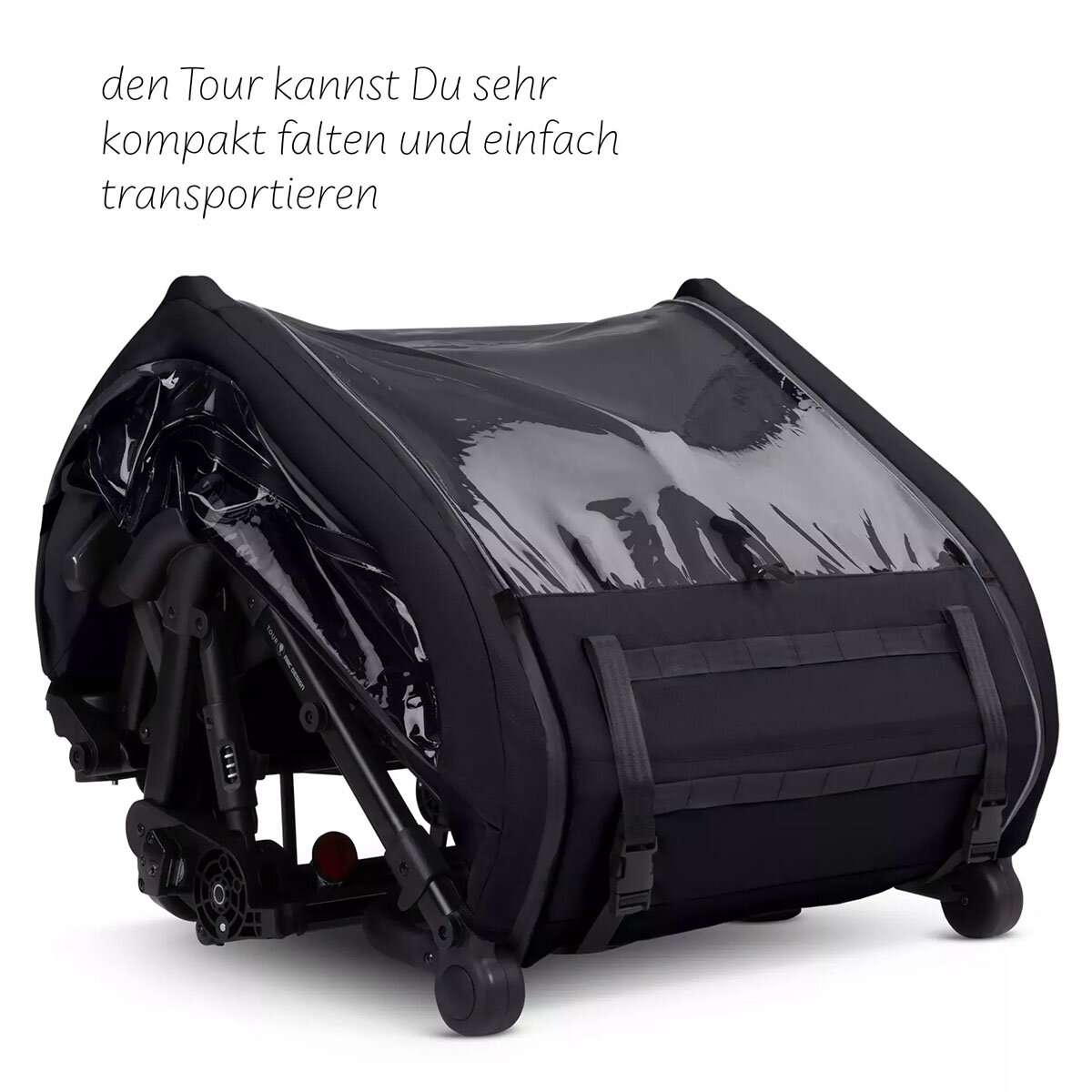 ABC Design GmbH ABC Design Fahrradanhänger Tour mit 2 Komfortsitzen & Lufträdern