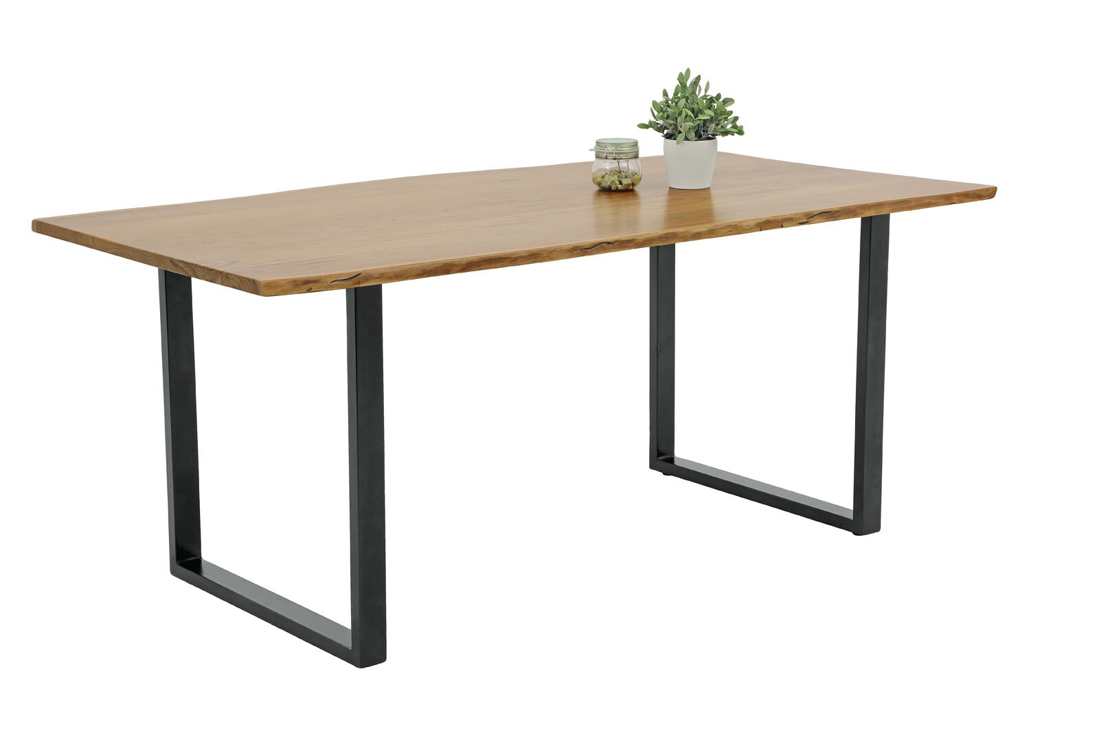 Tisch Jenny II Akazie massiv 160 x 76 x 90 cm