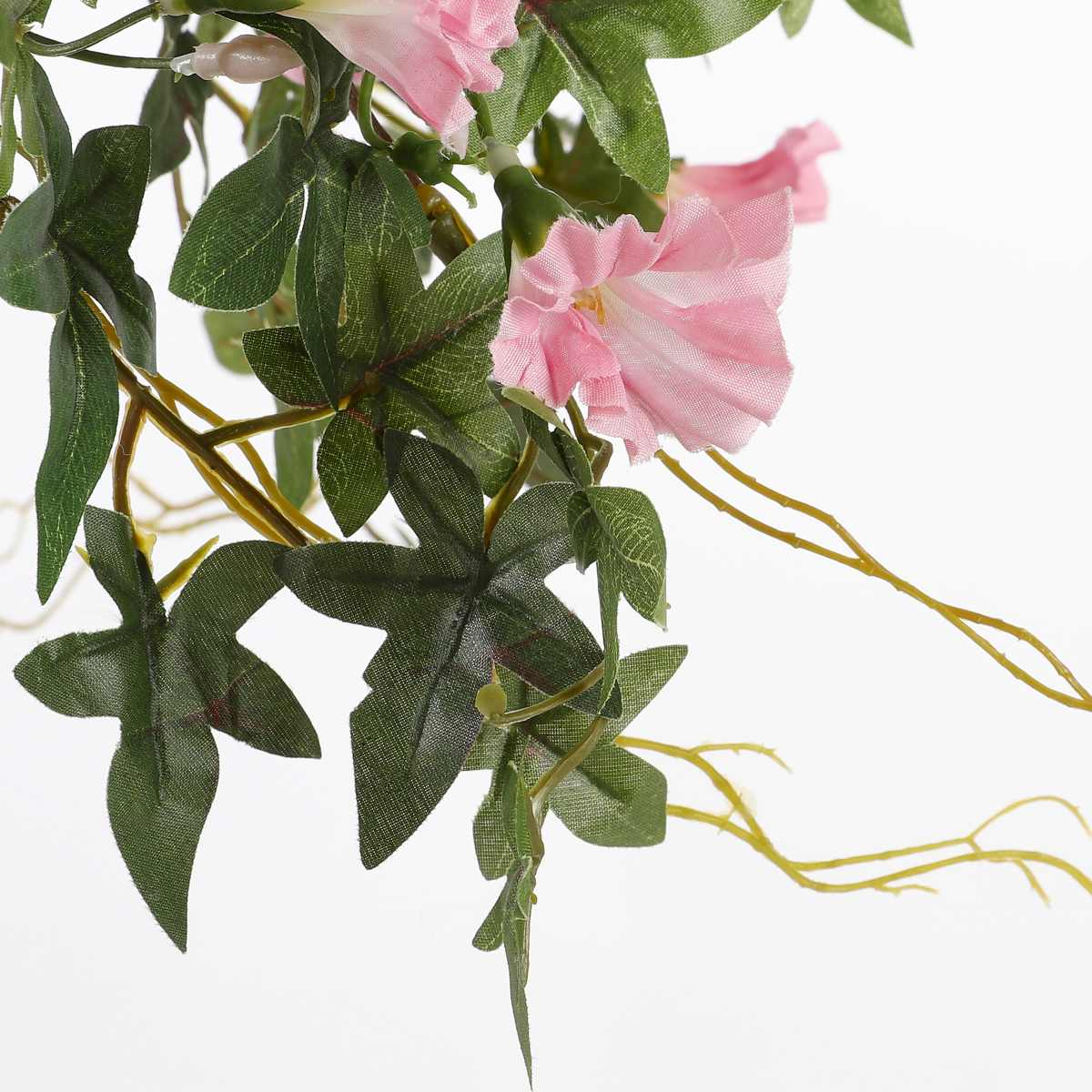 Mica decorations - pétunia artificielle rose en pot l50