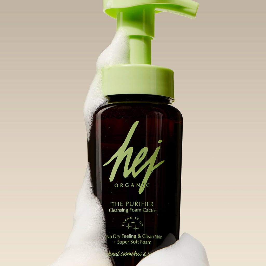 HEJ ORGANIC  Cactus Purifying Cleansing Foam, 150 ml