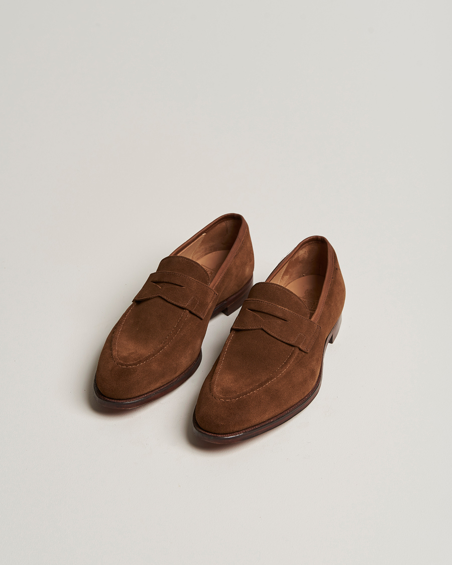 Crockett & Jones Sydney Loafer Snuff Suede