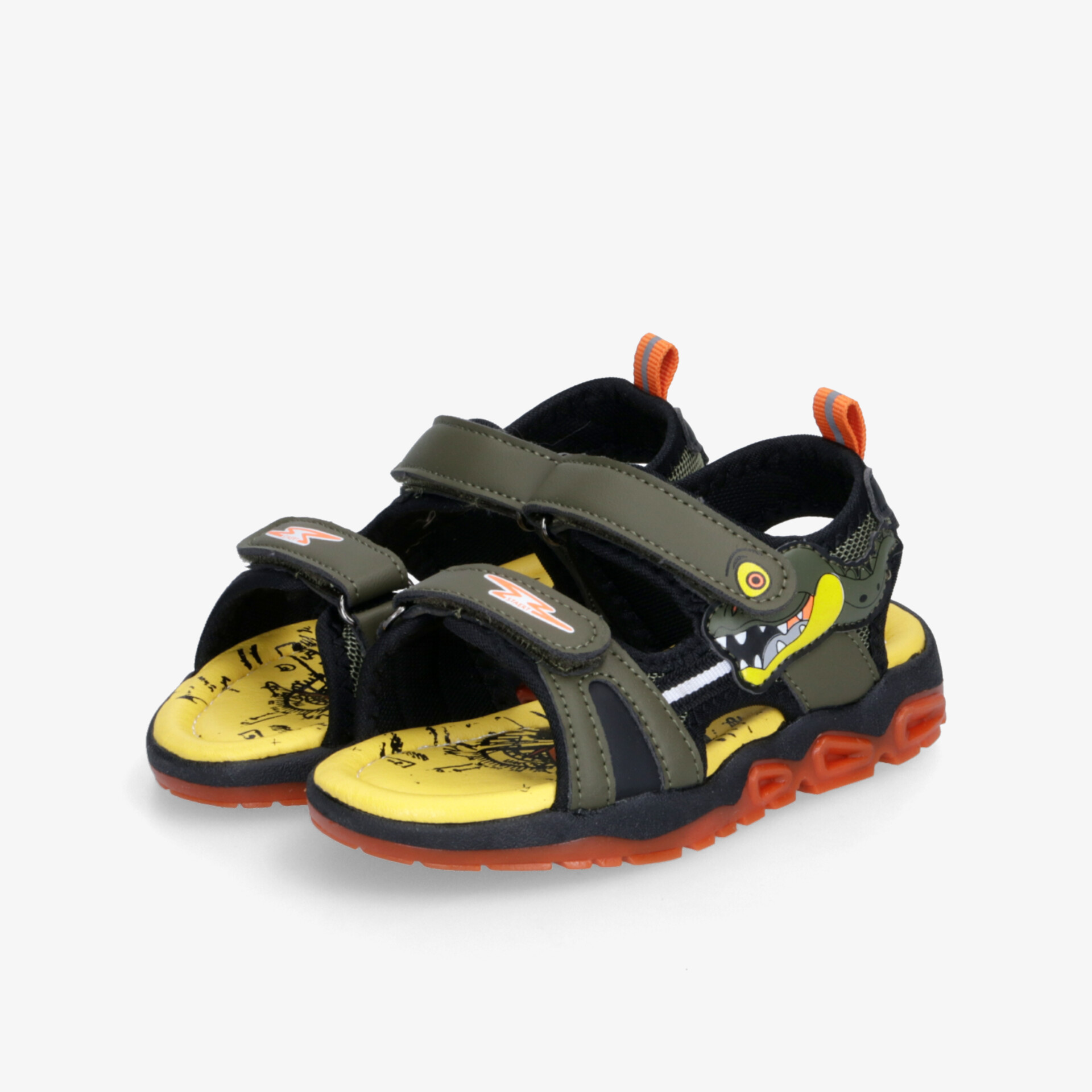DooDogs Kinder Sandalen grün