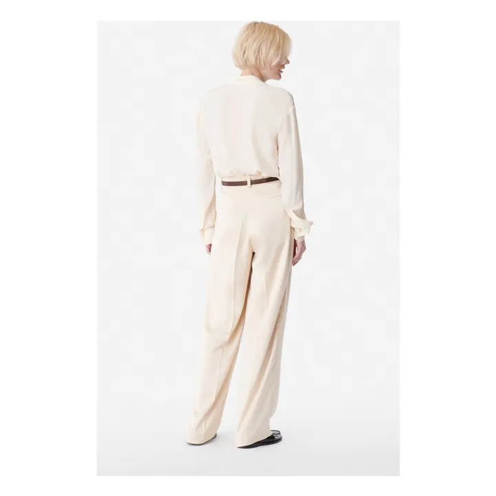 Vanessa Bruno Pantalon Droit Bjorn | Grège