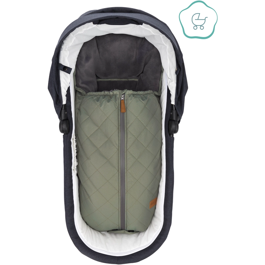 fillikid Winterfußsack Nevado für Babyschale Salbei