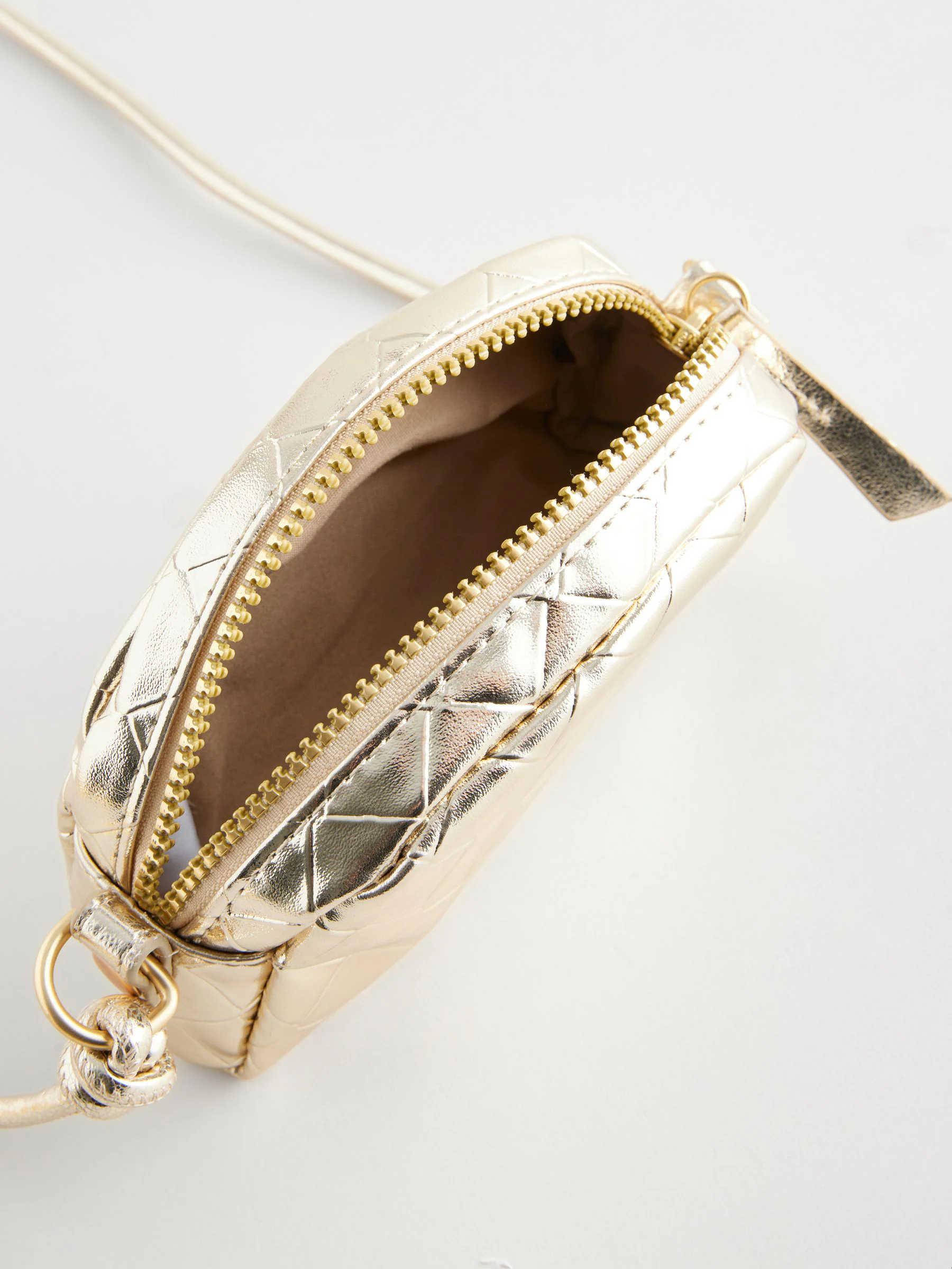 Goud - Metallic crossbodytas