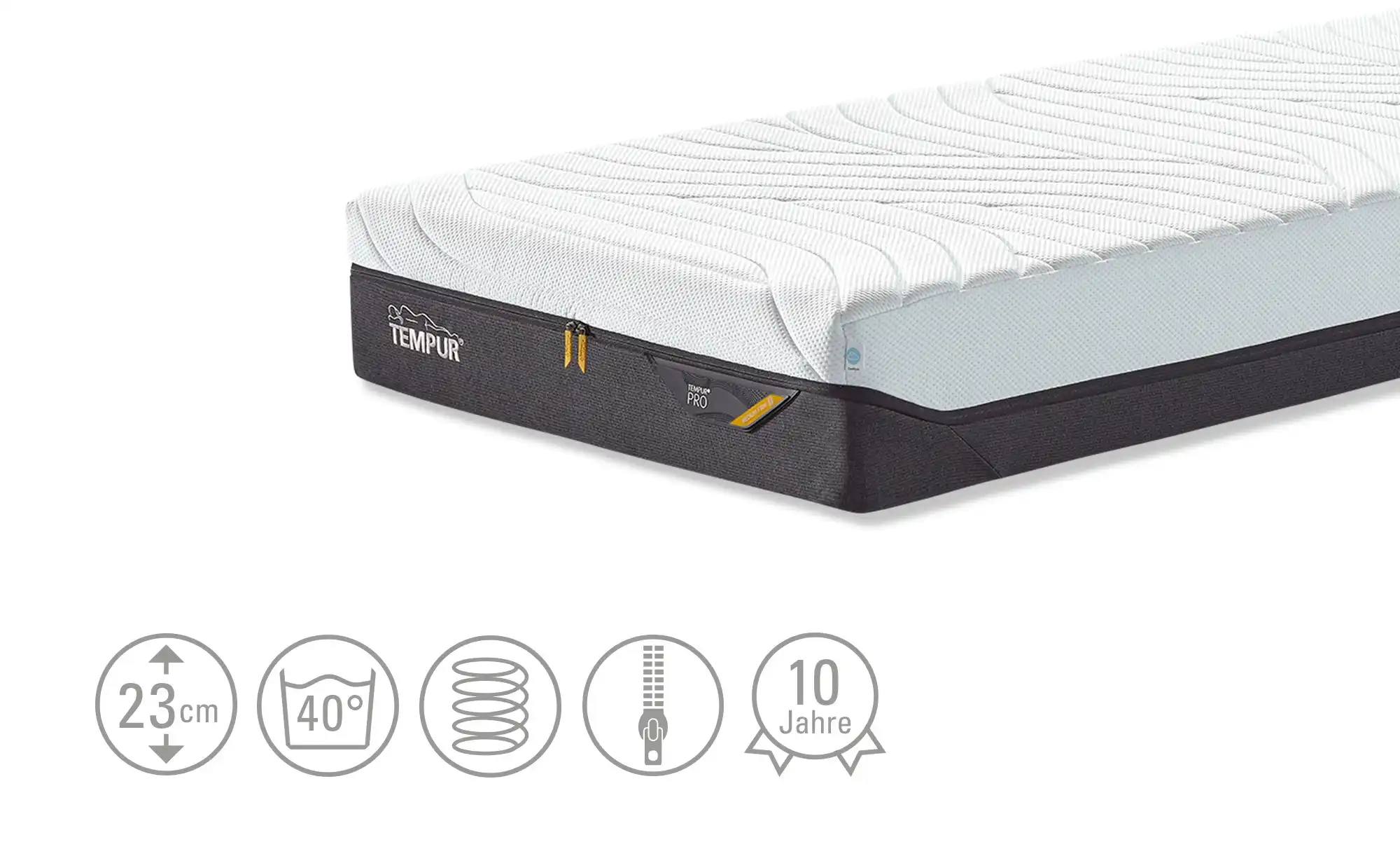 TEMPUR Viscoschaummatratze Medium Firm Hybrid Pro CoolQuilt