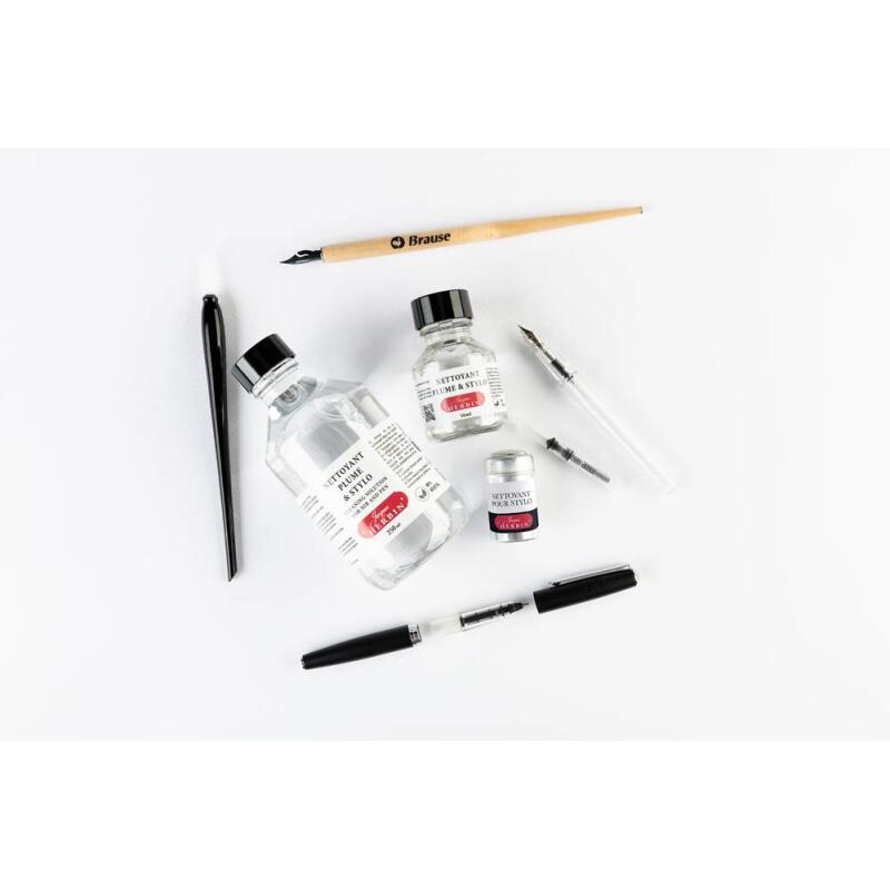 Flacon de nettoyant pour plumes, stylo-plumes et stylos roller