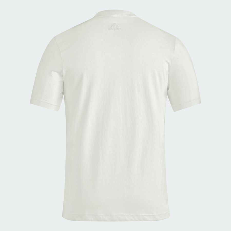 Adidas T-shirt avec logo brodé linéaire en jersey Essentials