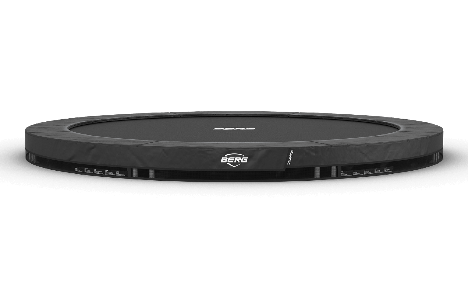 BERG - InGround Champion 380 Trampolin (Sport) - Grey (35.42.53.02)