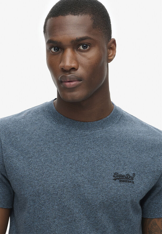 Superdry ESSENTIAL LOGO EMB TEE Scorched teal grit