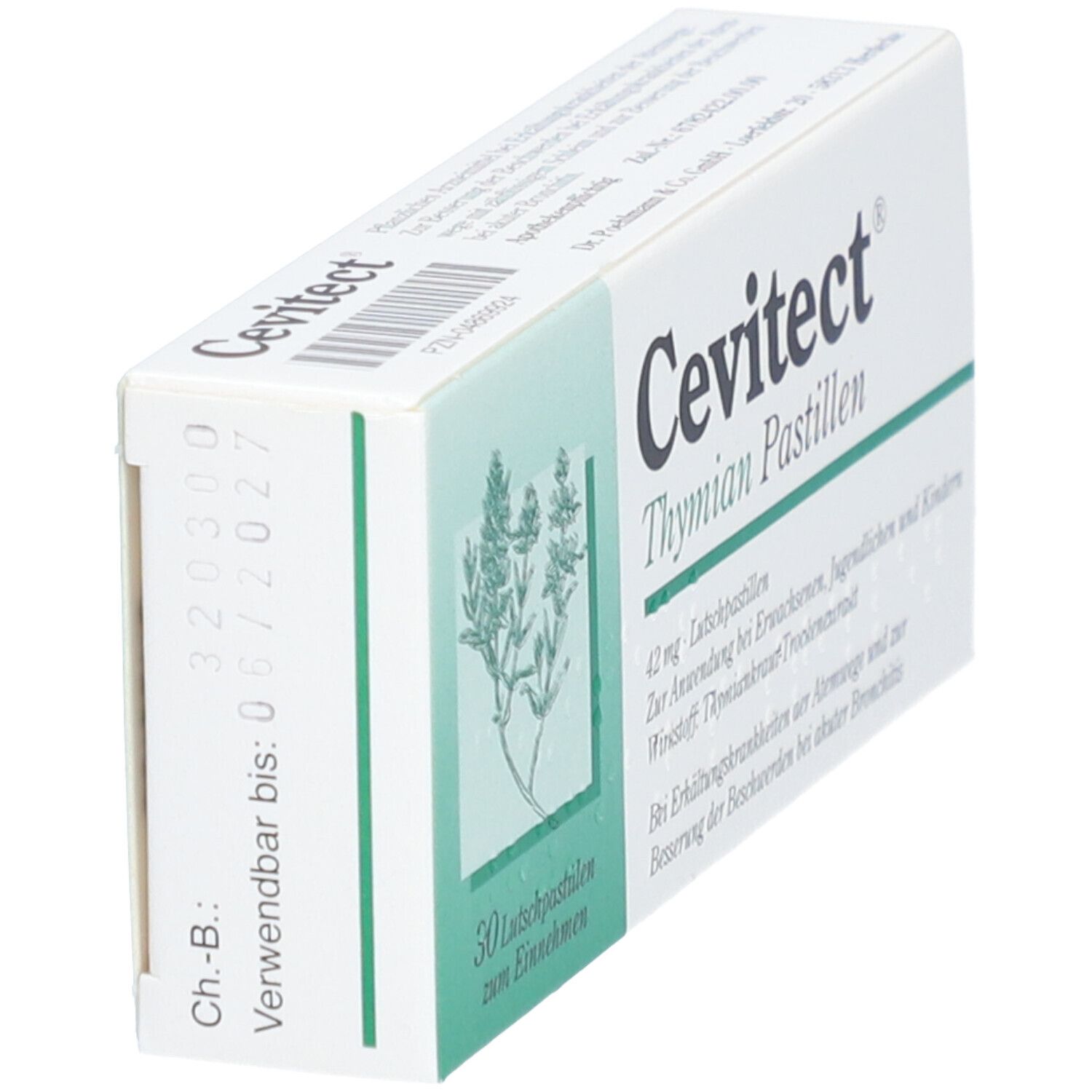 Cevitect® Thymian Pastillen