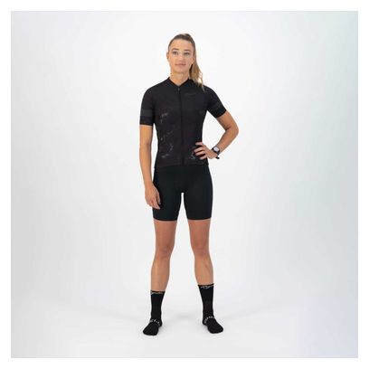 Maillot Manches Courtes Velo Rogelli Marble - Femme