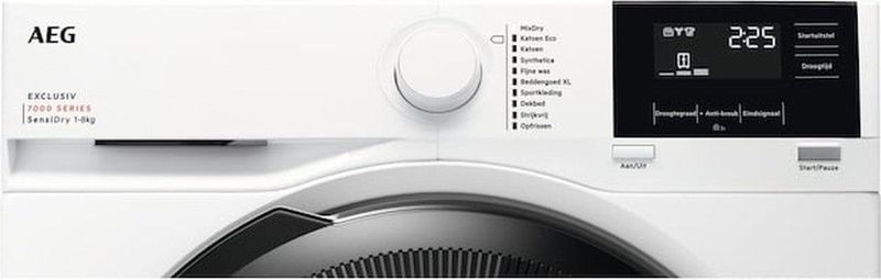 AEG - TR7BOCHUM - Wasdroger - Wit - Warmtepompdroger - Energieklasse A++