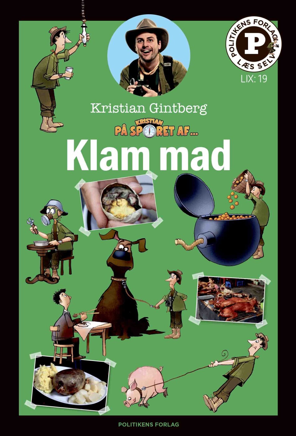 Kristian På Sporet Af Klam Mad - Læs Selv-Serie - Kristian Gintberg - Bog