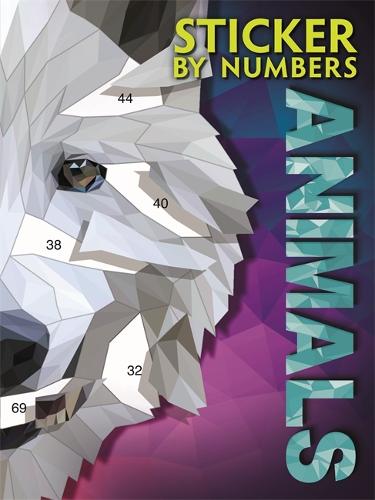 Sticker By Numbers: Animals (Paperback)