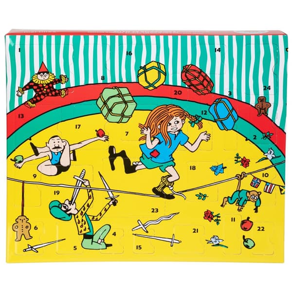Pippi Langstrømpe Adventskalender 2024