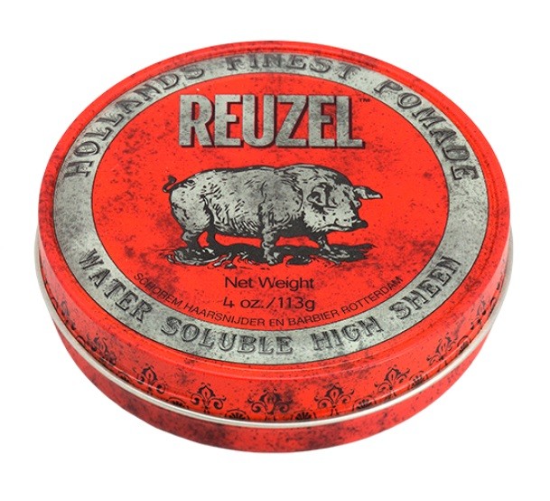 REUZEL - Red Water Soluble High Sheen Pomade 113 ml - Hårvoks