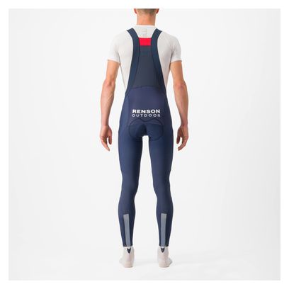 Cuissard Long à Bretelles Castelli Sorpasso RoS Soudal Quick-Step 2025 Bleu