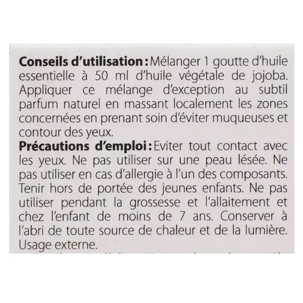Pranarom Huile Essentielle Rose de Damas 5ml