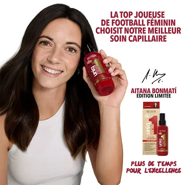 UNIQONE Aitana Edition, Máscara Spray Leave-in com 10 Benefícios, Todos os Tipos de Cabelo, 150 ml