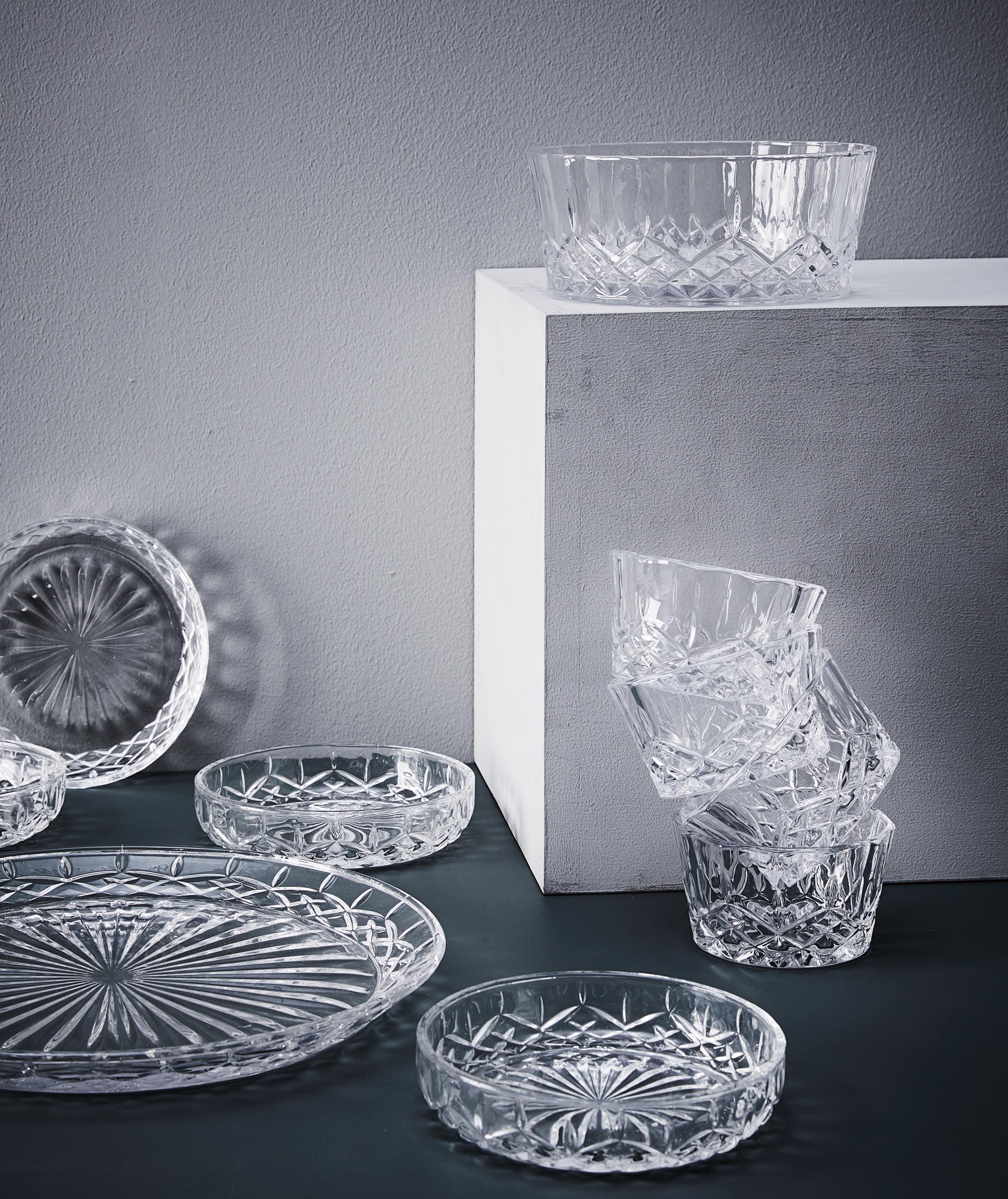 Aida  Harvey salatsæt, 5 dele - glas