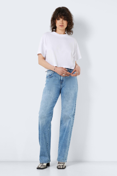 Noisy may witte dames t-shirt