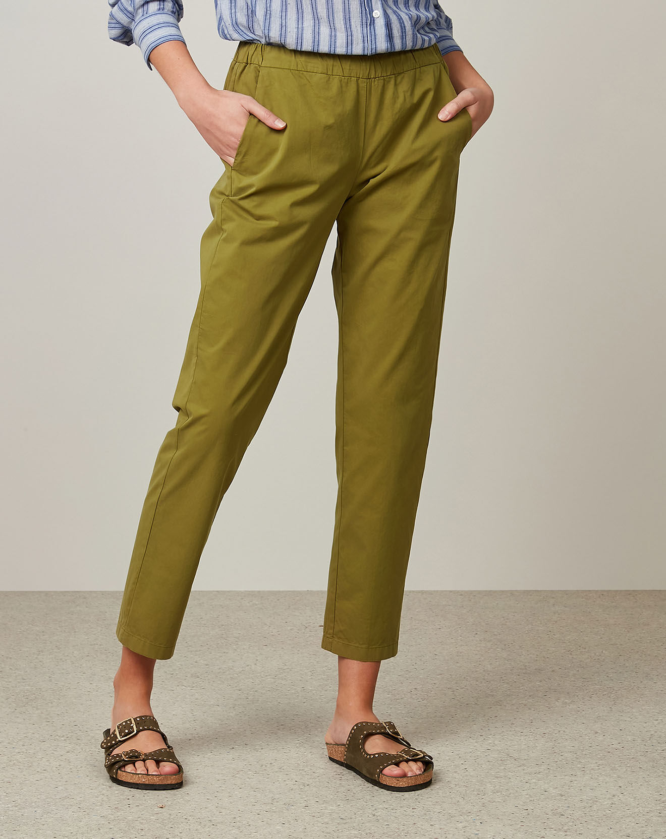 Hartford Pantalon Paolo matcha