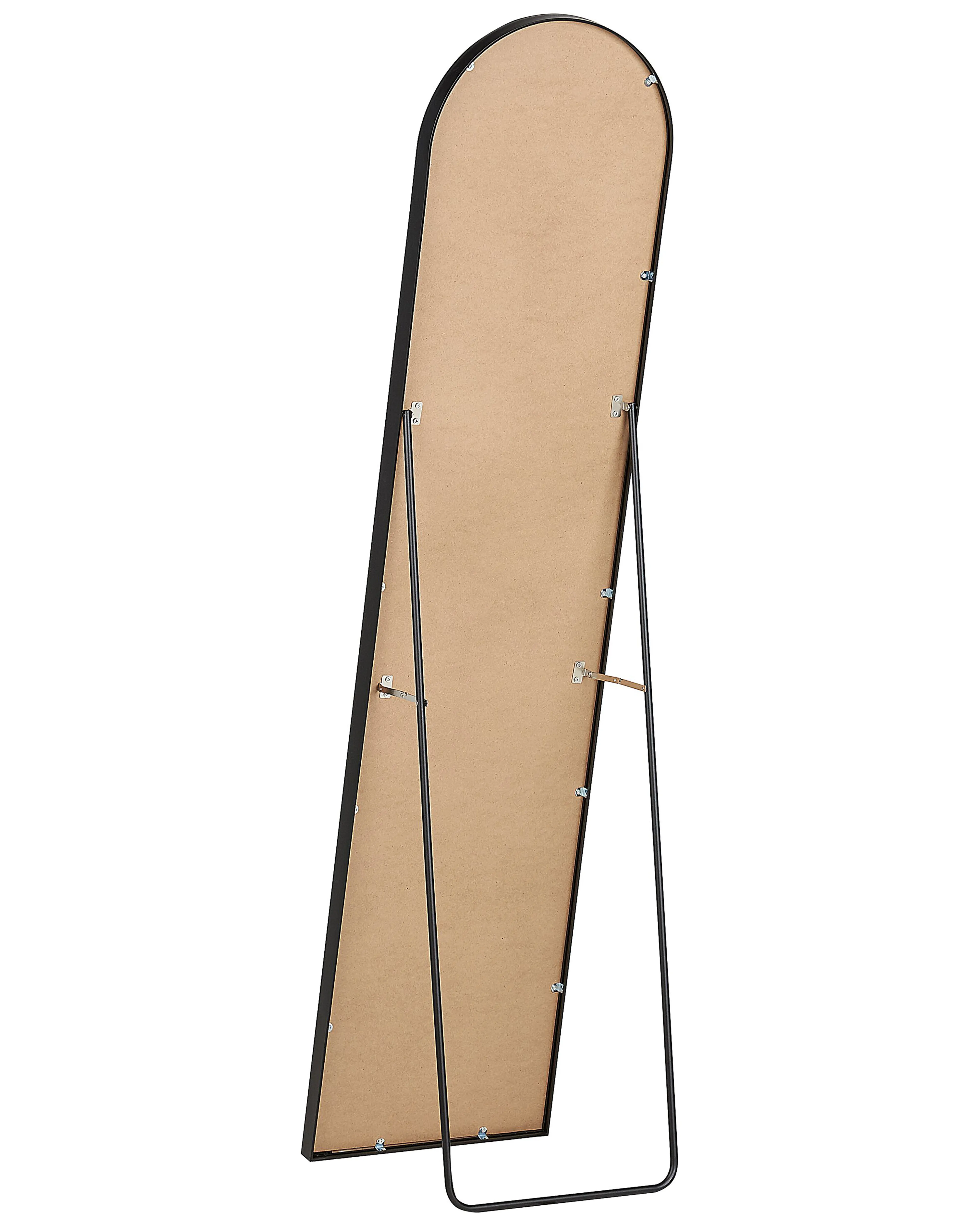 Staande spiegel BAGNOLET 150 cm Metaal Zwart