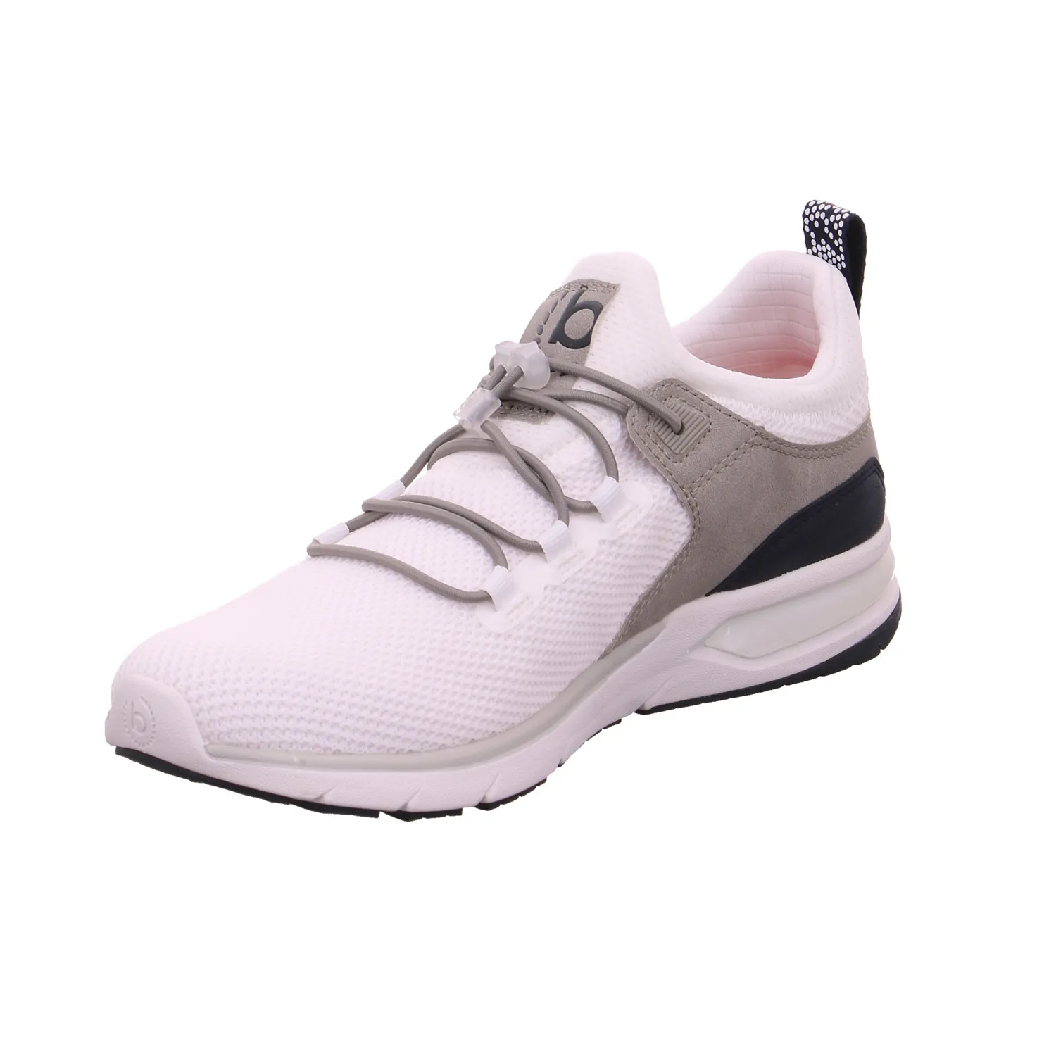 BUGATTI SHOES Halbschuhe Sneaker Stoff Weiss Textil