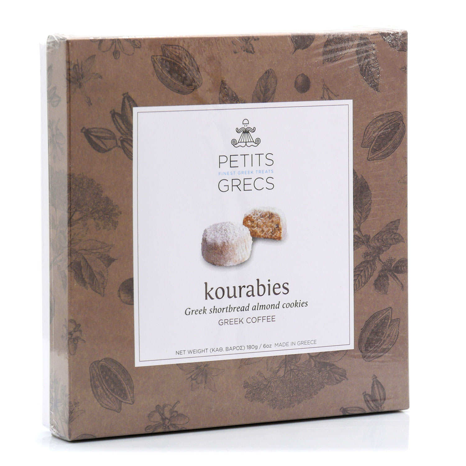 Kourabiedes grecs amandes et café