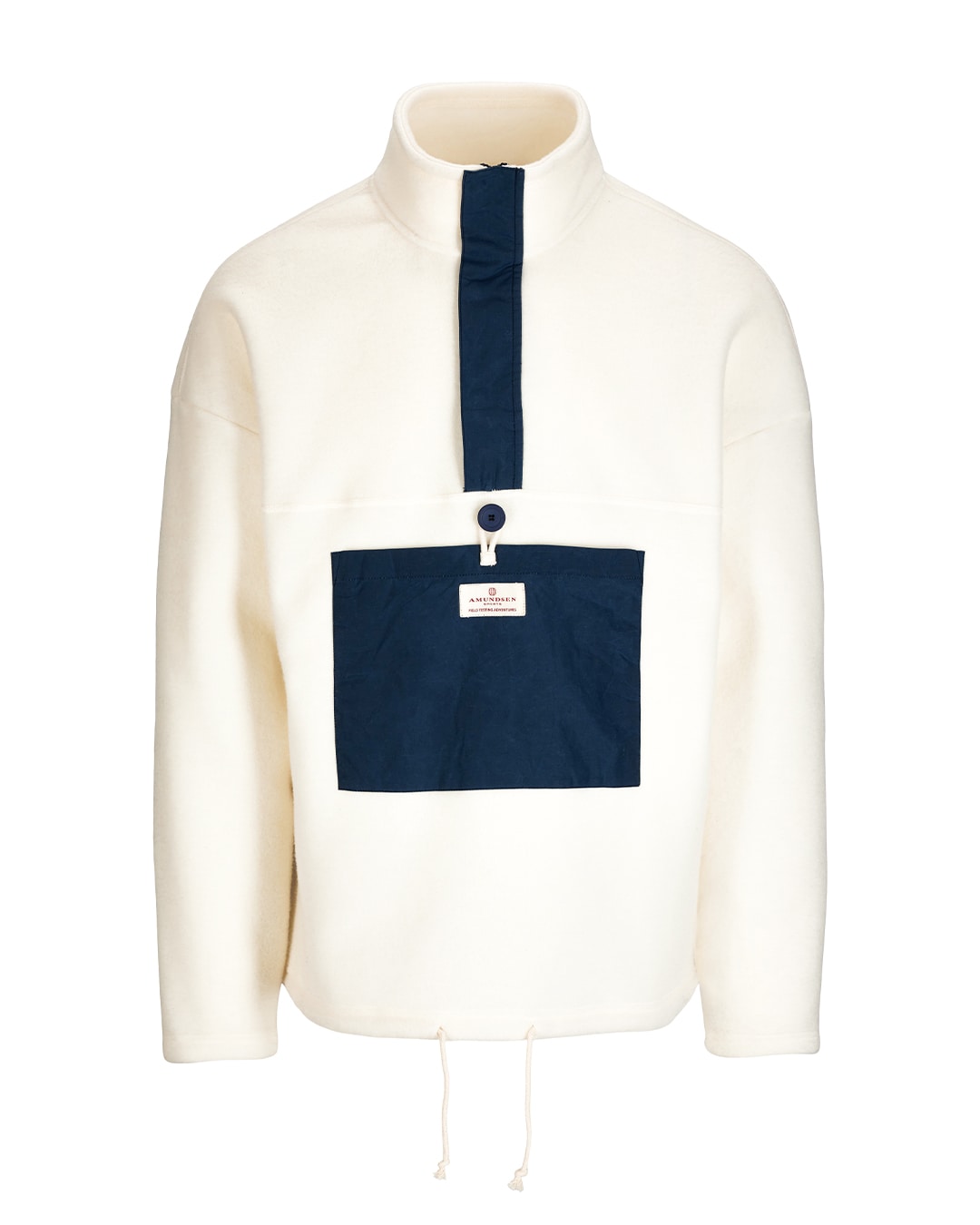 Amundsen V-Bond Waxed Fleece, Mens<br>Supermyk genser i italiensk ull-fleece!
