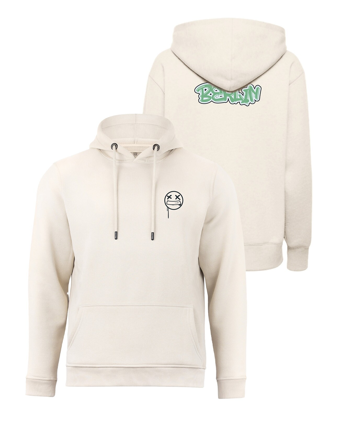 Cotton Prime® Hoodie Street Art Berlin - Weltenbummler Kollektion