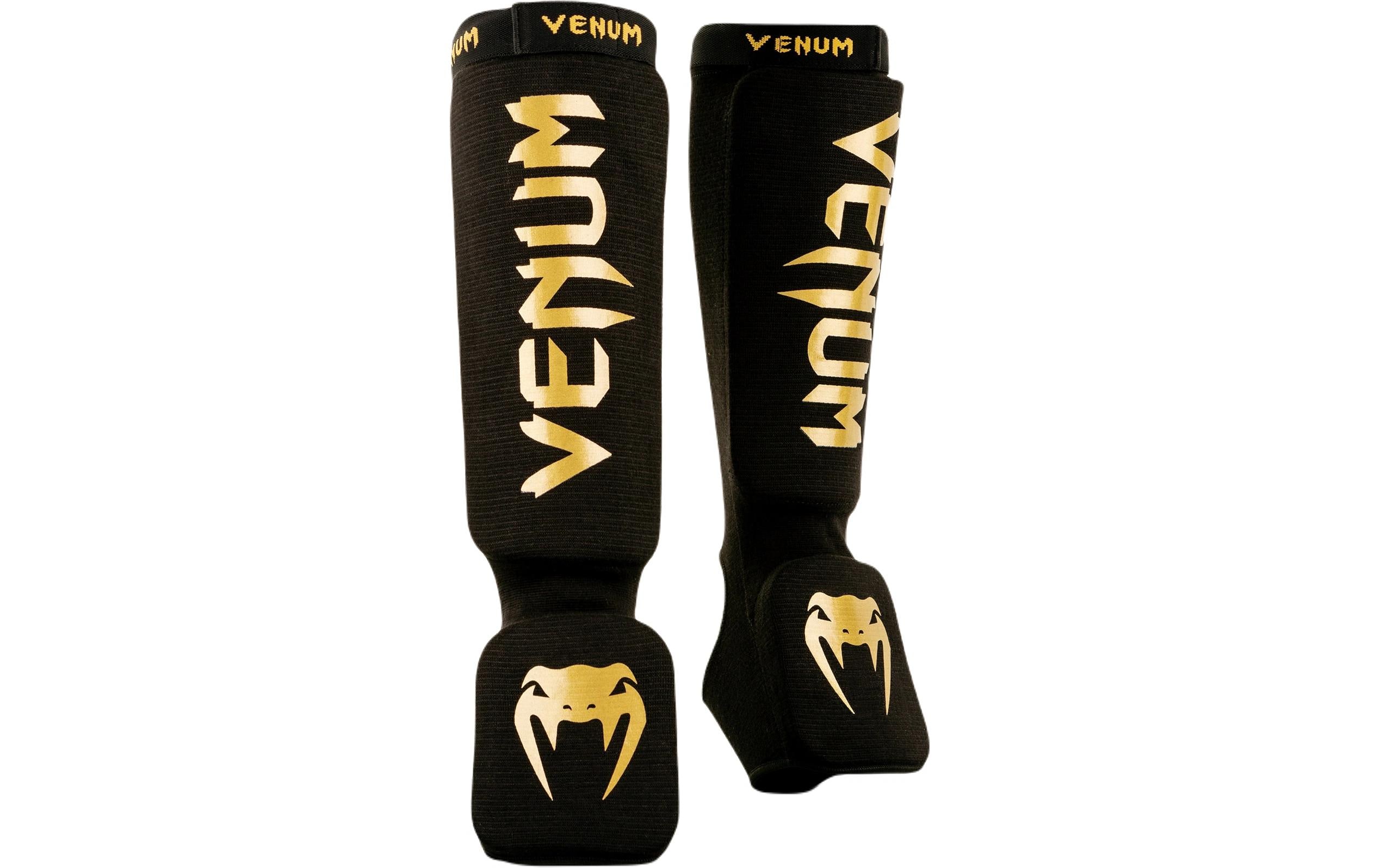 Kontact Shin Guards Gold/Schwarz, MSchienbeinschoner