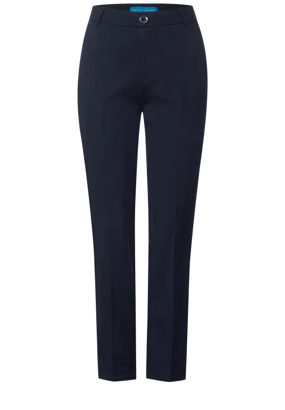 Casual Fit Chinohose - deep blue