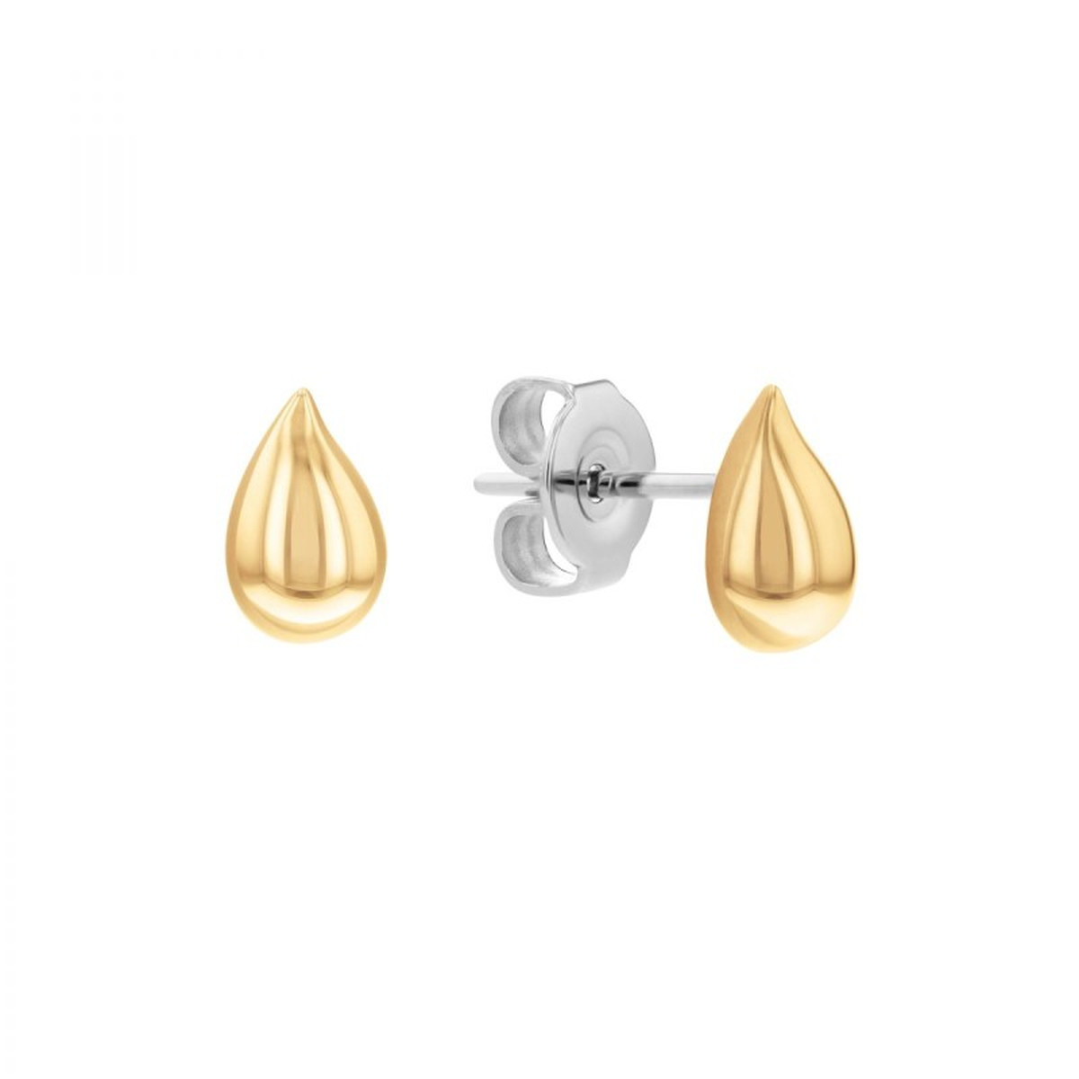 Boucles d'oreilles CALVIN KLEIN acier doré