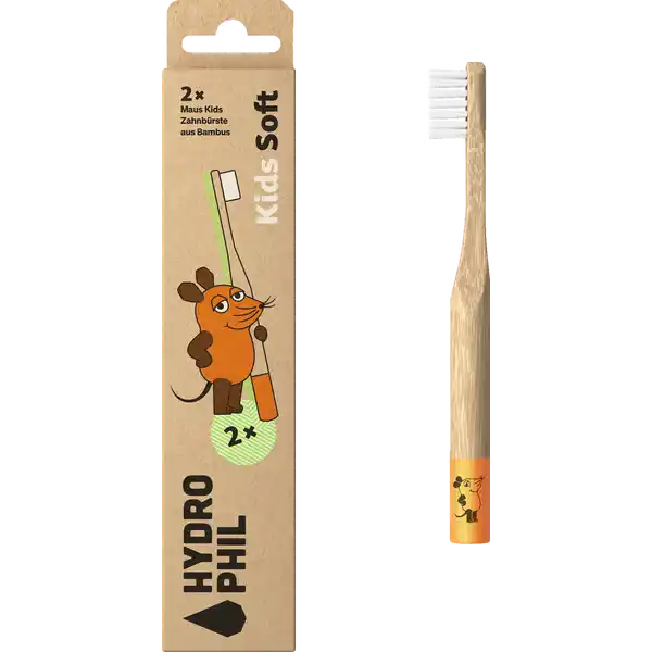 Kinder - Zahnbürste - Maus Doppelpack