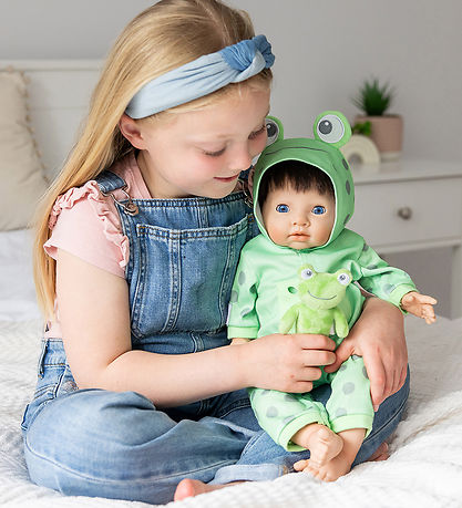 Tiny Treasures Dukket?j - Froggy All-In-One