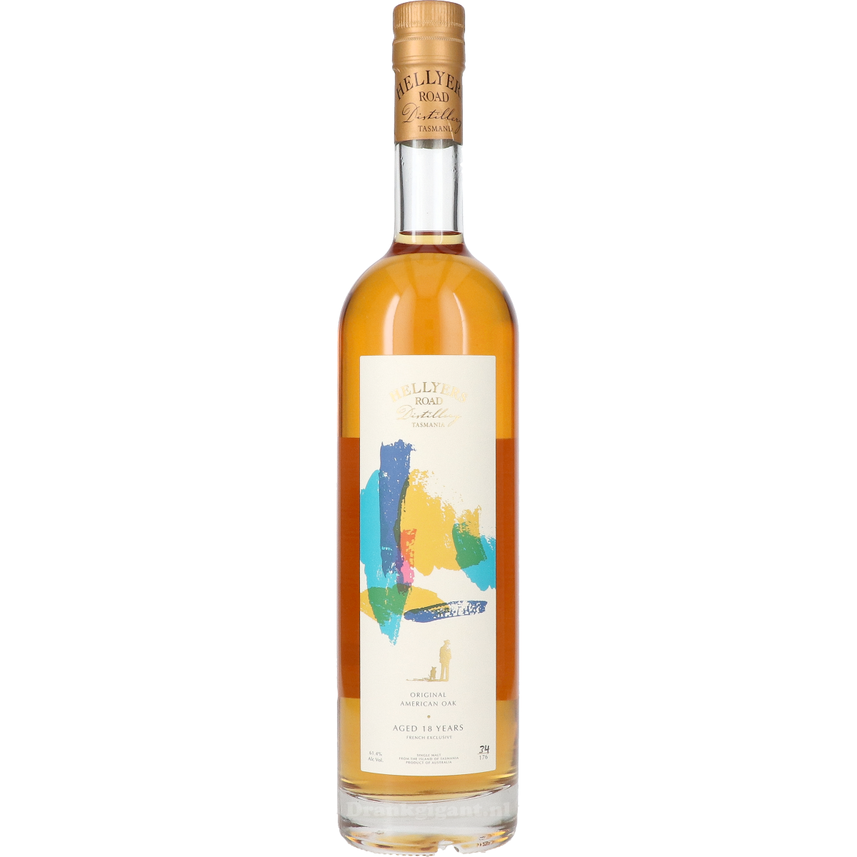 Hellyers Road 18 Years American Oak 70 cl