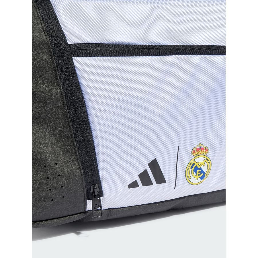 Real Madrid Duffel Sac - Blanc/Noir