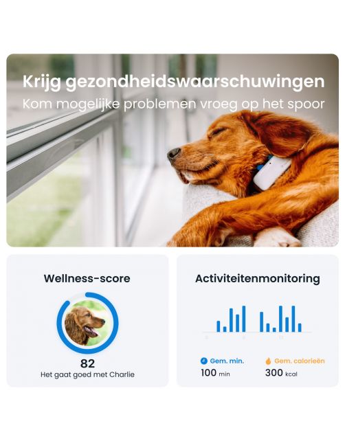 Tractive Gps Dog 4 Hondentracker En Activiteitenmonitor 17x71x28 mm - Hondenlocatievinder