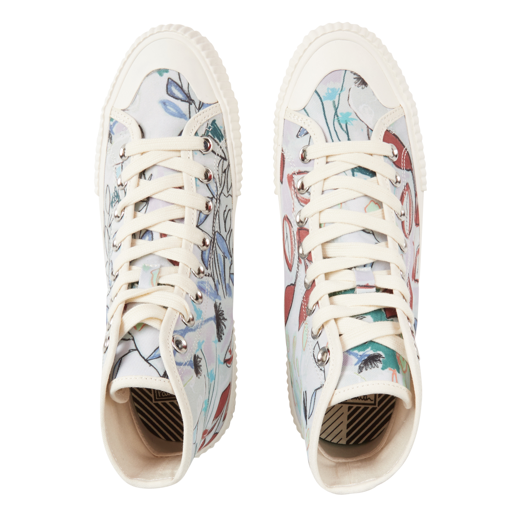 Baskets montantes | Bleu