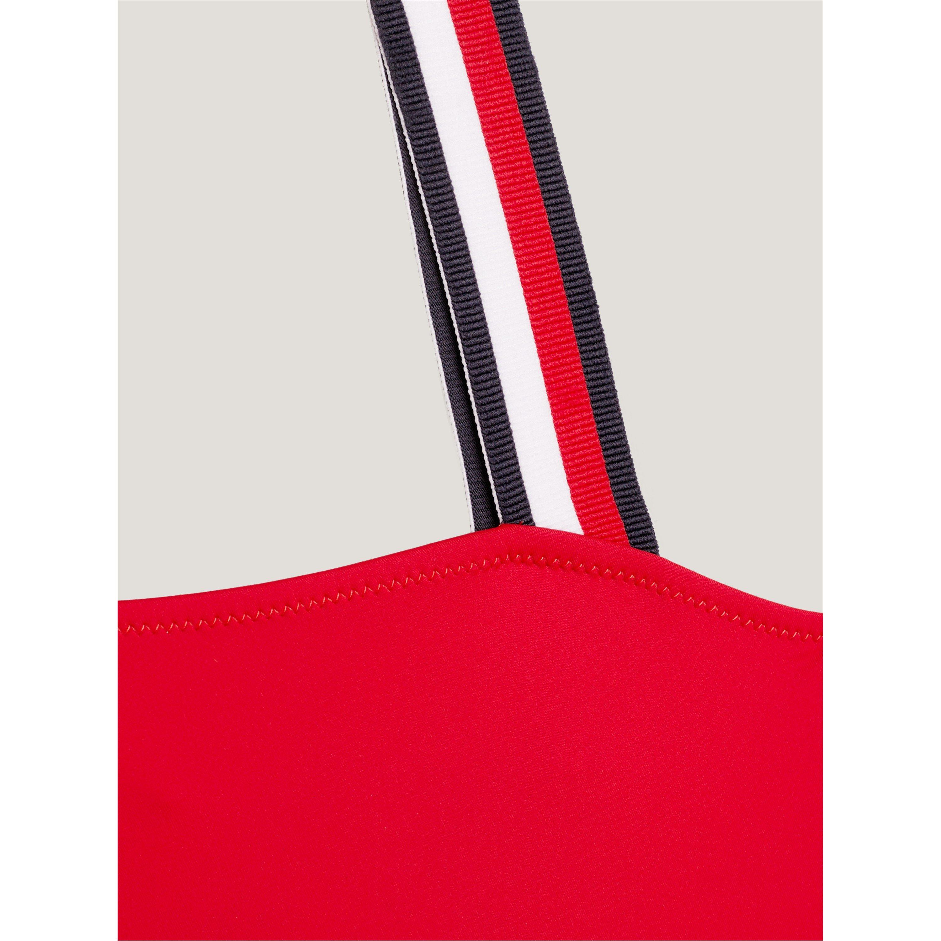 Tommy Hilfiger Strap Logo Swimsuit Juniors