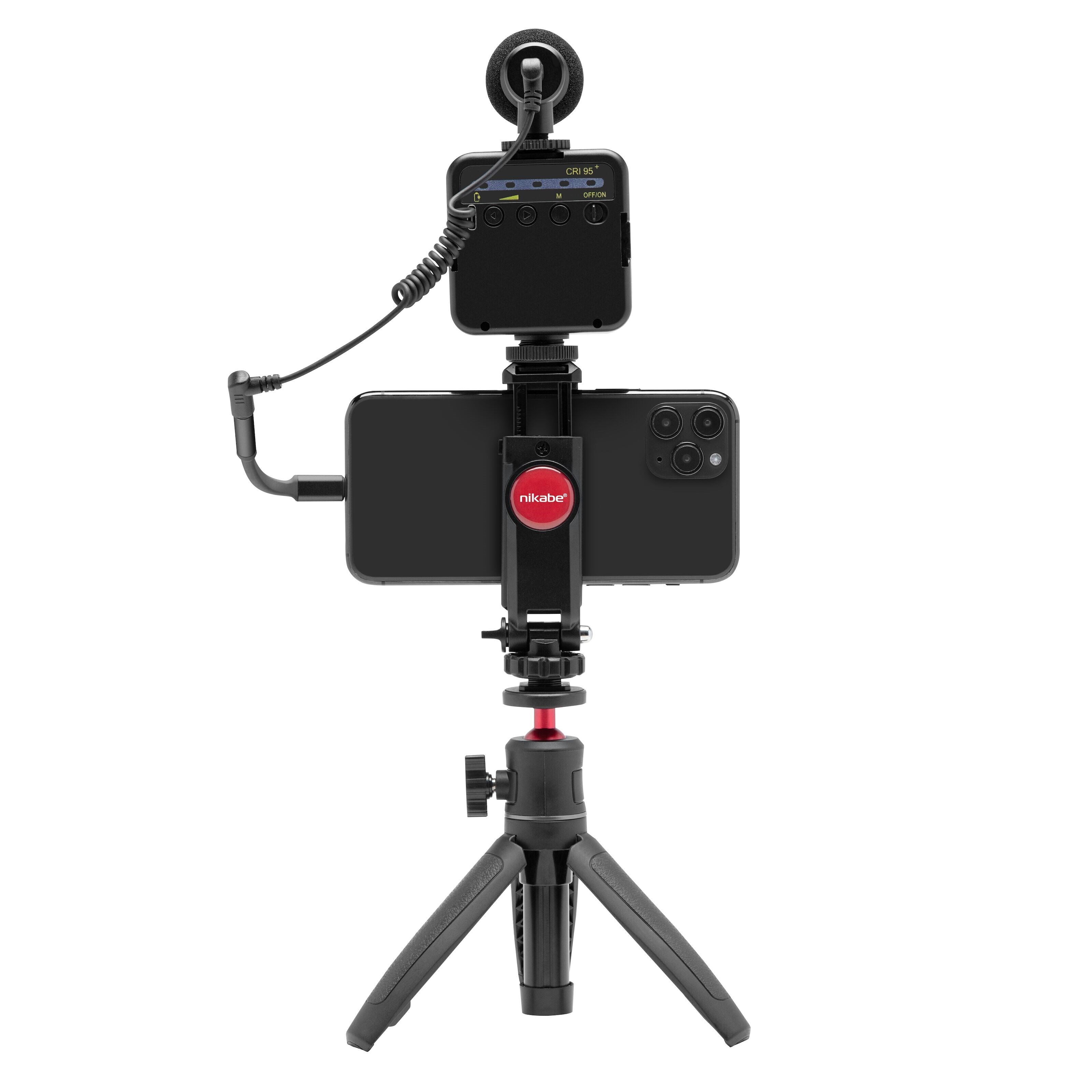 Nikabe L4 Portabelt sett for vlogging