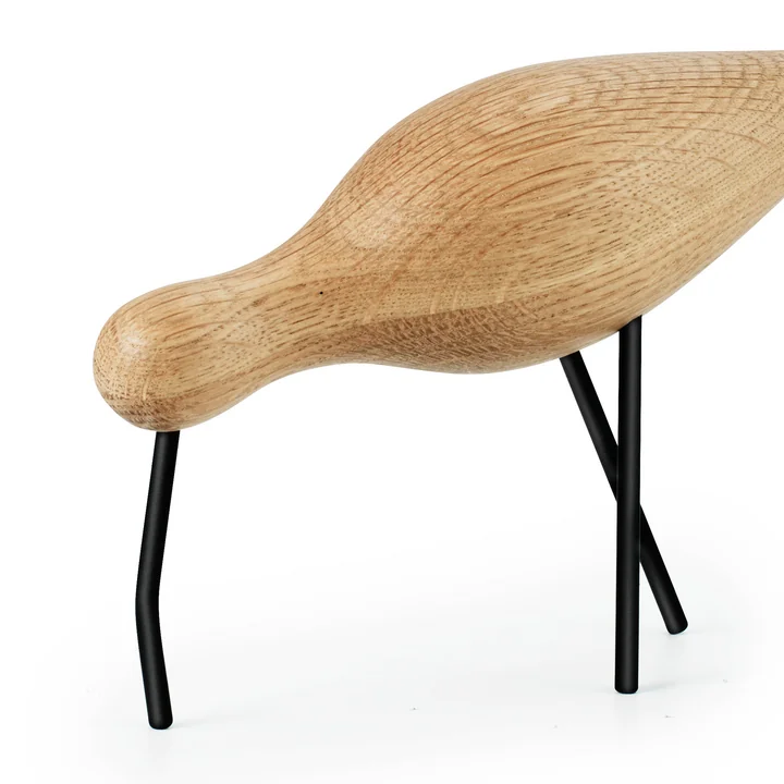 Normann Copenhagen - Shorebird small, Walnuss / Messing