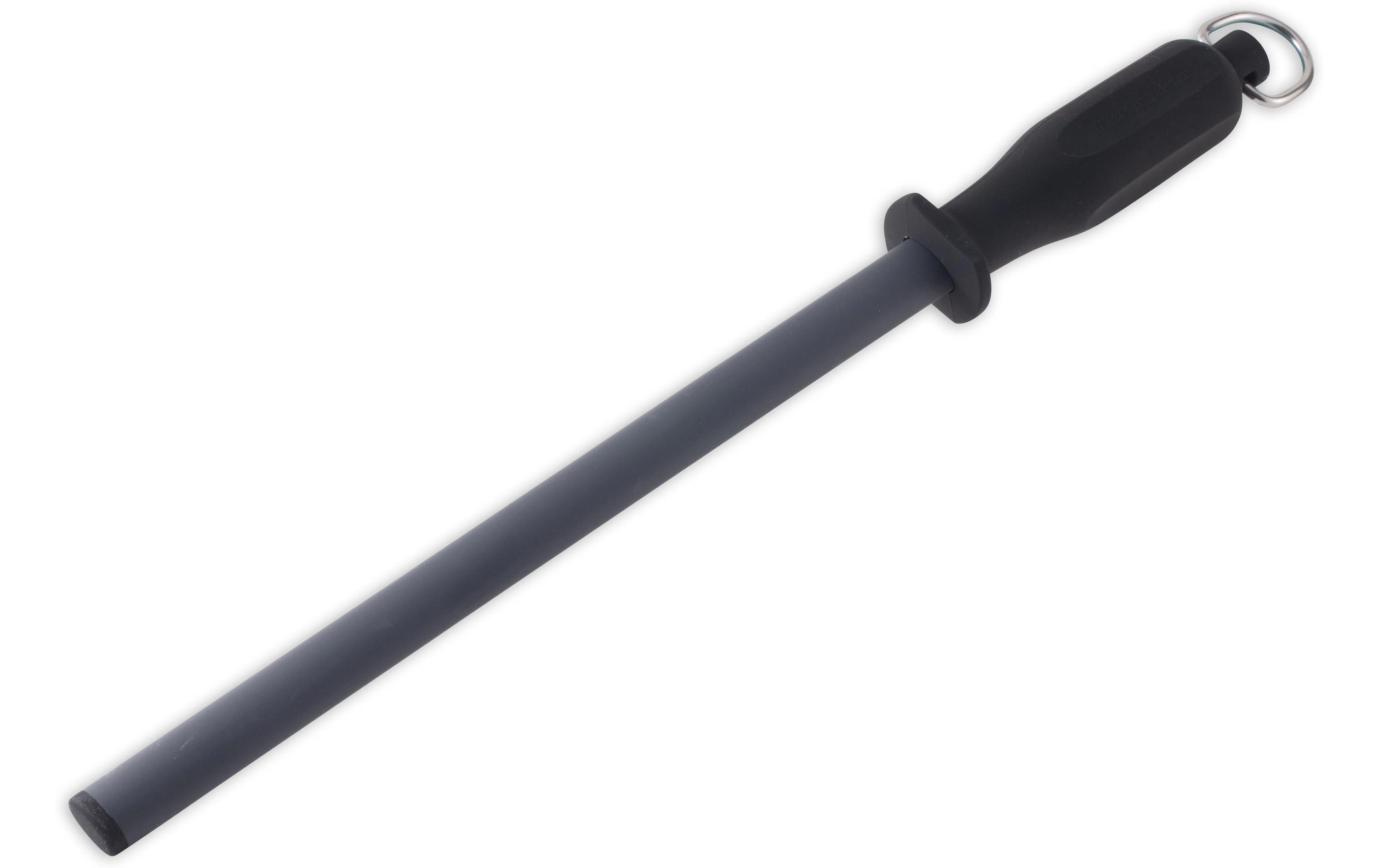 Messerschärfer 1200 Korn, 31 cm, SchwarzKeramik-Schleifstab