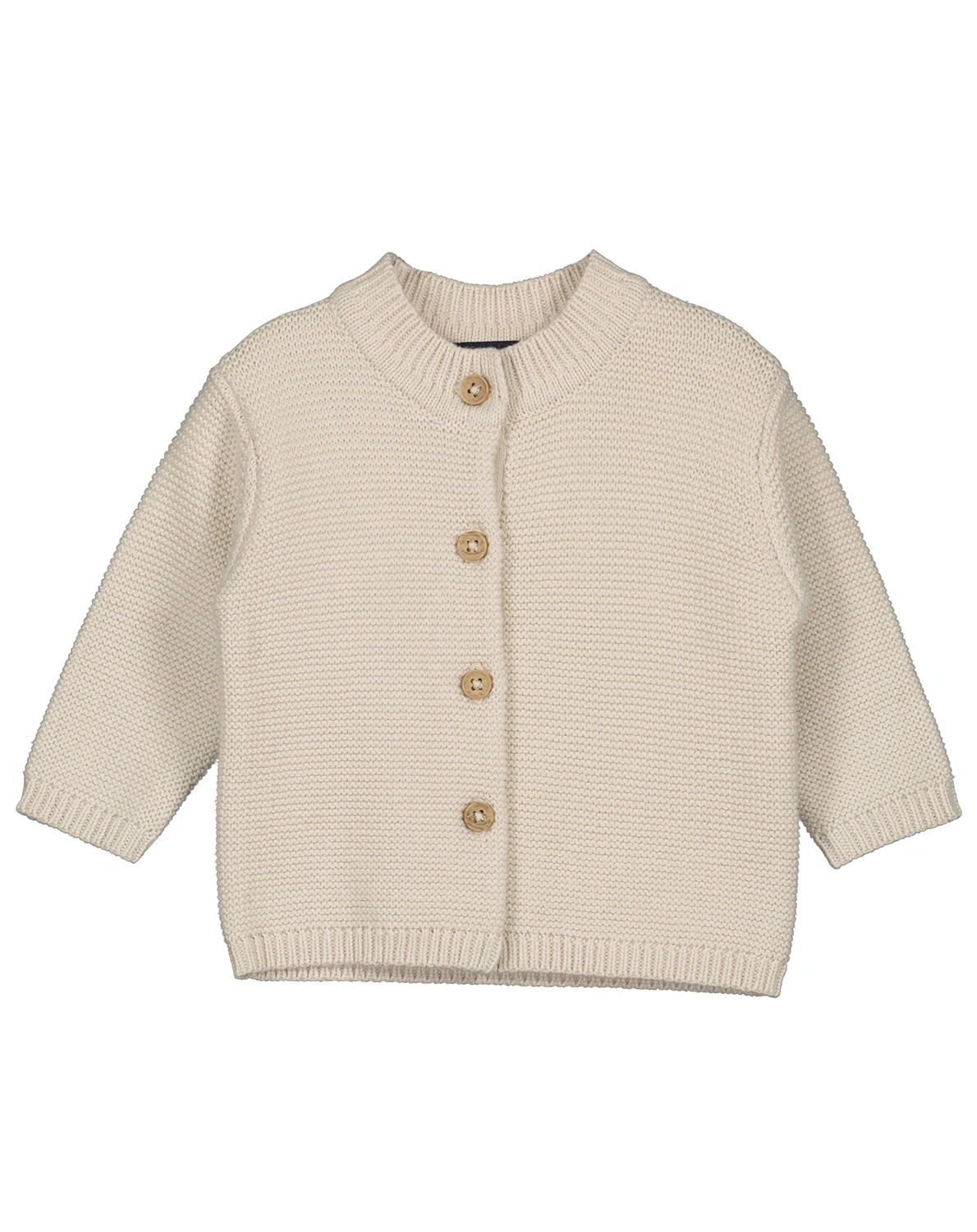 Strickjacke BABY KNIT in kiesel