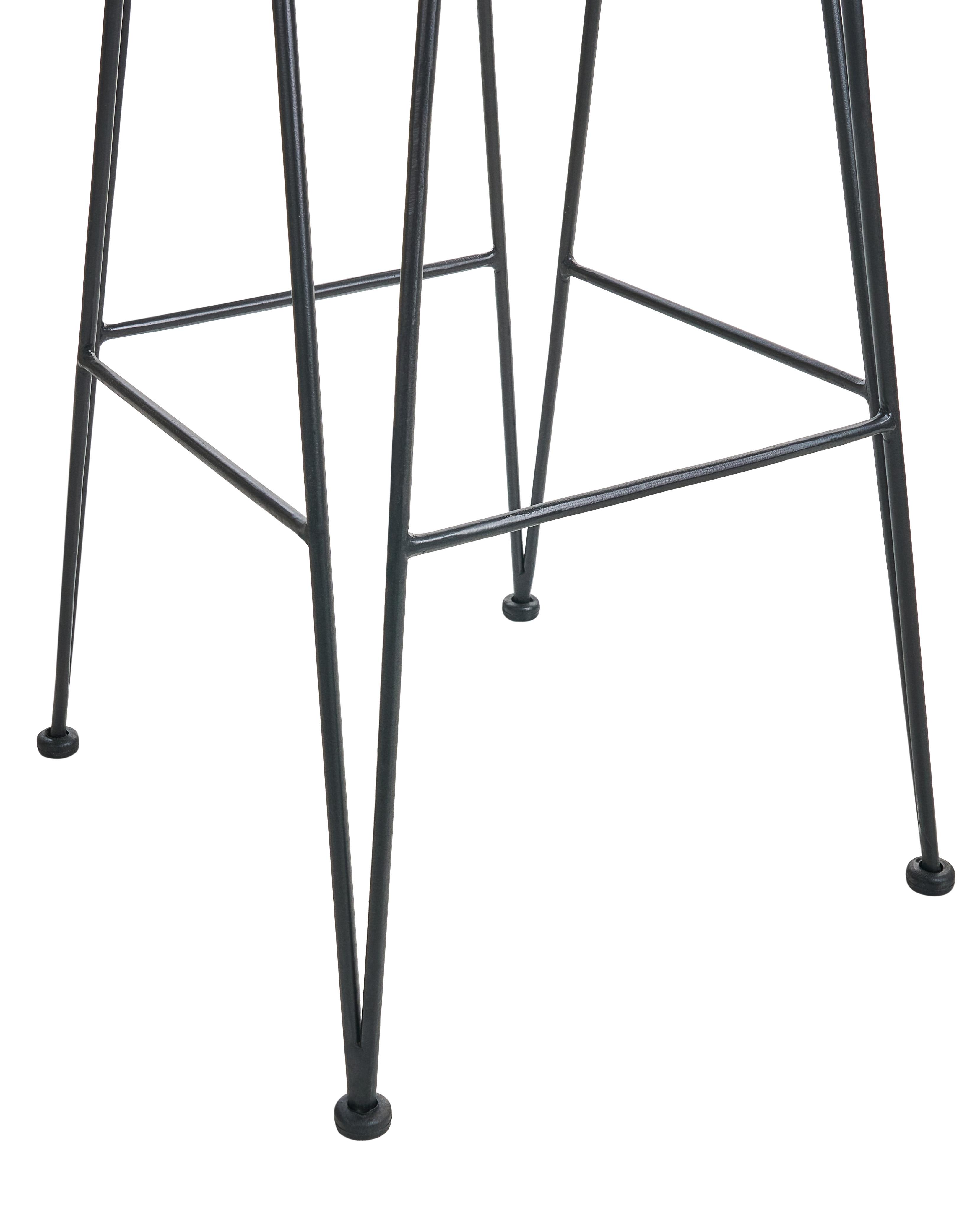 Set van 2 barstoelen CASSITA Rotan Bruin