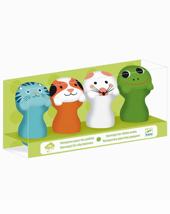 Stempel-Set GARTENTIERE 4-teilig