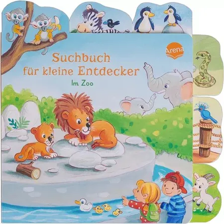Arena Kraushaar, Suchbuch für kleine Entdecker. Im Zoo
