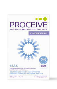 Proceive Kinderwens Man Capsules 60CP